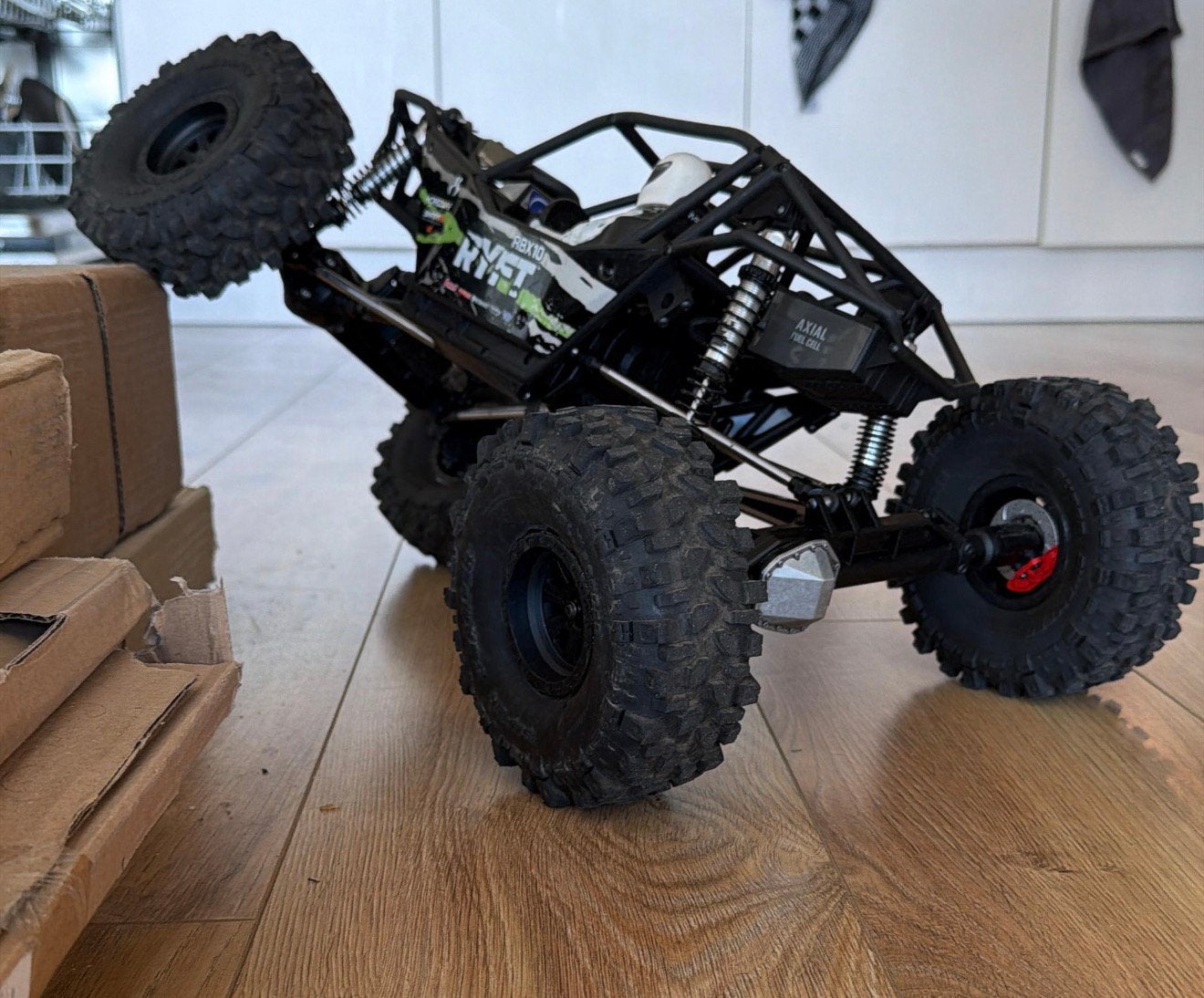 Axial Ryft RTR – crawler - rock bouncer 1/10 RC, Ophalen of Verzenden, Zo goed als nieuw, Auto offroad