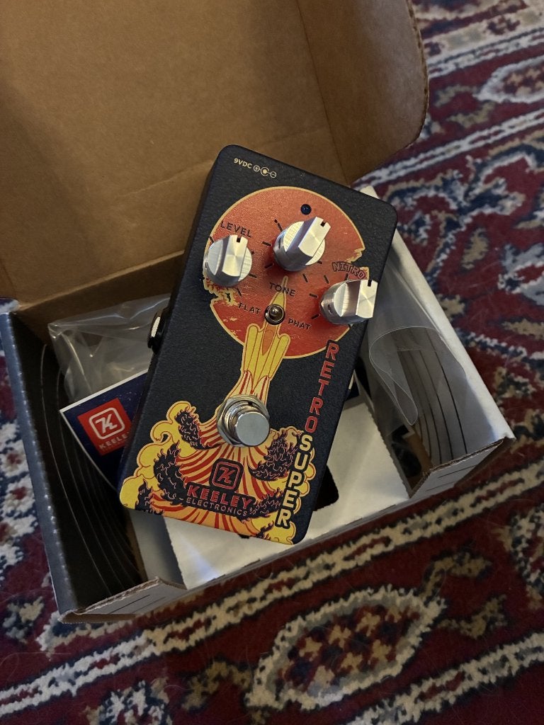 Keeley Retro Super, Muziek en Instrumenten, Ophalen of Verzenden, Zo goed als nieuw, Distortion, Overdrive of Fuzz