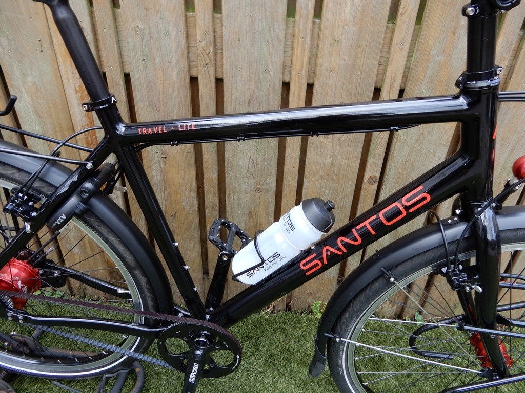 Santos Travel Lite 57 Cm Rohloff+Son+Magura Riemaandrijving, Ophalen, 28 inch, Zo goed als nieuw, 57 tot 61 cm