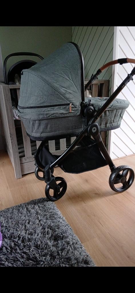 Complete 3 in 1 Kinderwagen, Zo goed als nieuw, Combiwagen, Verstelbare duwstang, Ophalen