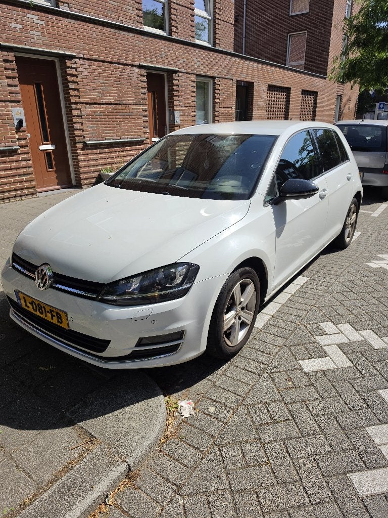 Volkswagen Golf 1.4 TSI 90KW DSG 2014 Wit, Zwart, 4 cilinders, Leder en Stof, 1395 cc
