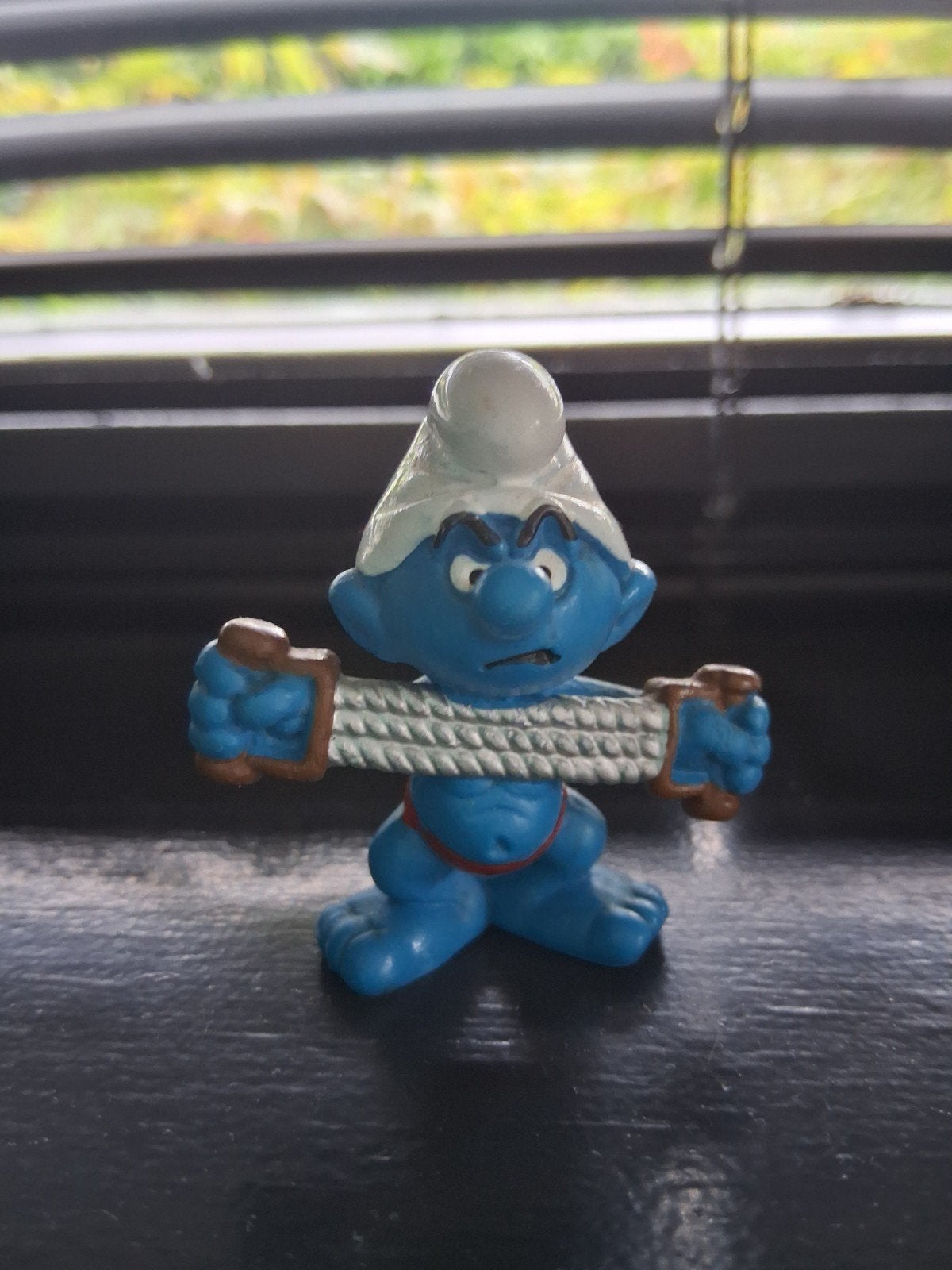 Sterke smurf, Verzamelen, Ophalen of Verzenden, Zo goed als nieuw