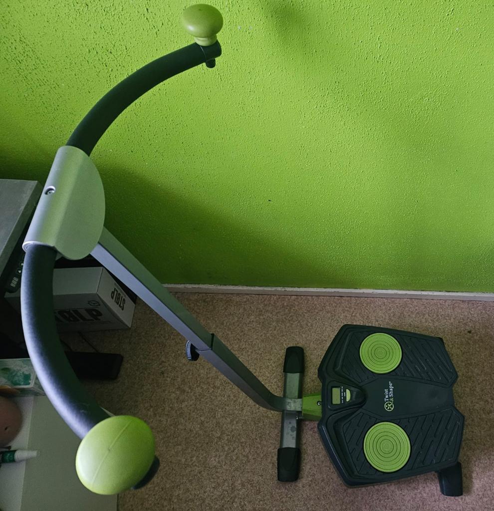 Twist & Shape fitnessapparaat - Buik, benen, billen, Gebruikt, Overige typen, Ophalen of Verzenden, Metaal