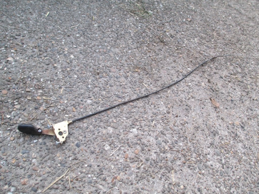 Gashendel + kabel MTD Platinum Gutbrod Yard Man Kawasaki, Ophalen of Verzenden, Gebruikt, 50 cm of meer