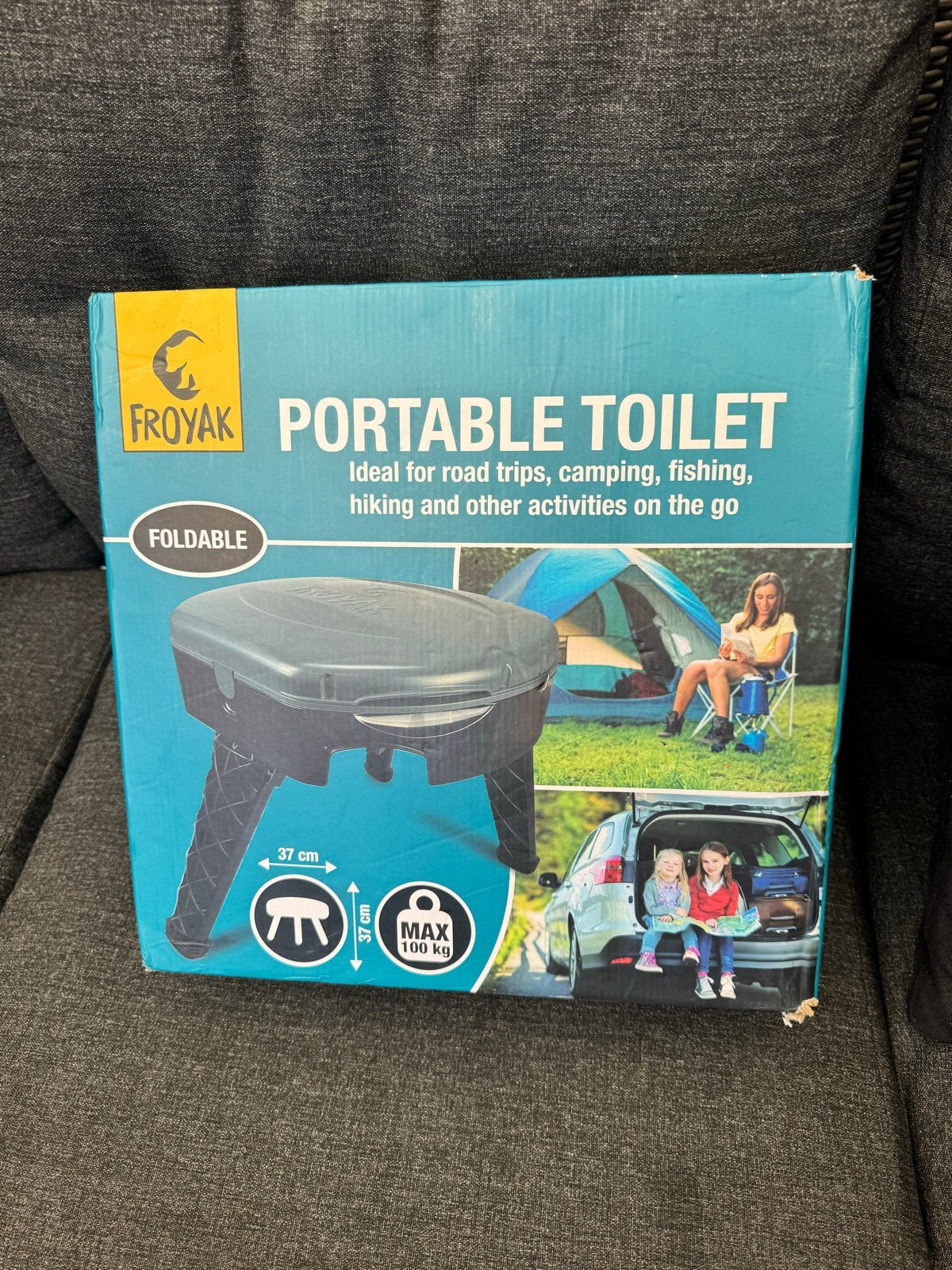 Froyak Draagbaar Opvouwbaar Toilet - Nieuw in Doos, Ophalen of Verzenden, Nieuw