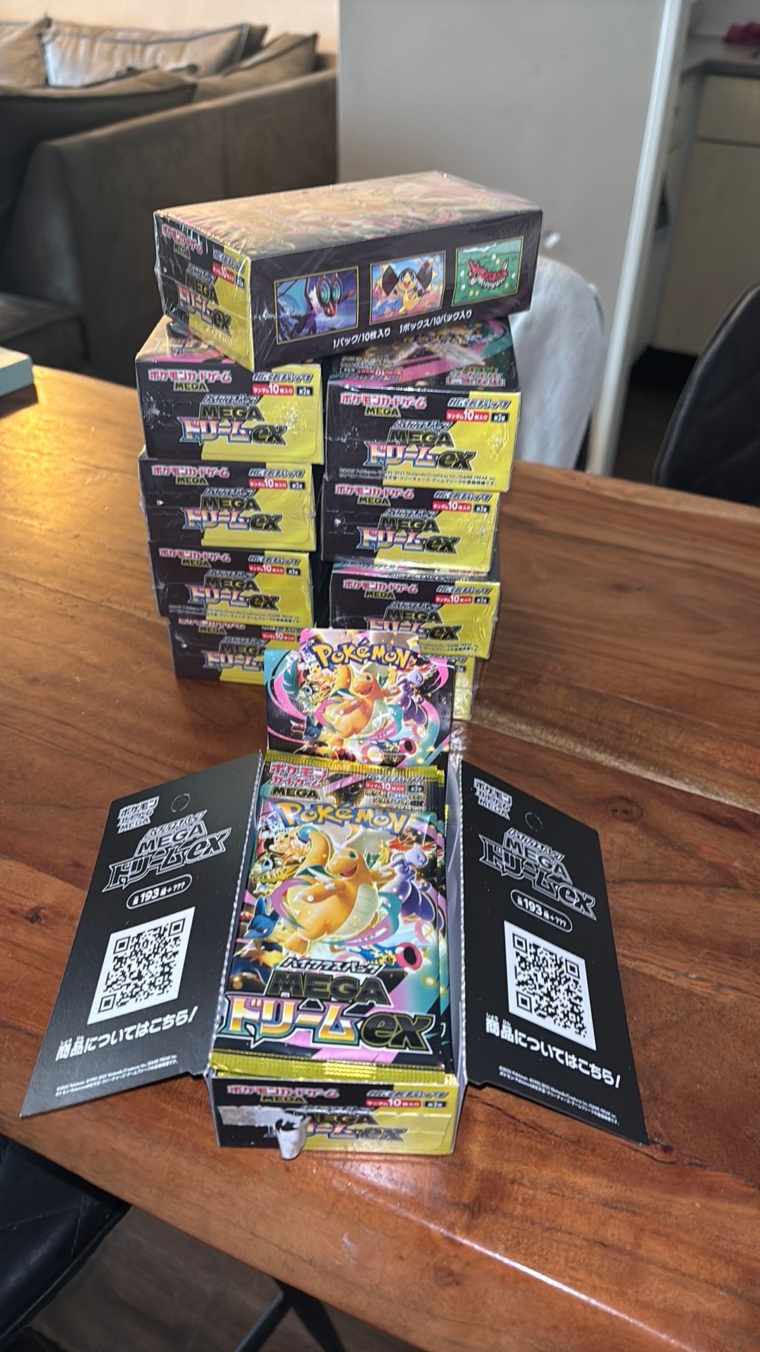 Pokémon TCG: MEGA Dream ex Booster Box Japan., Hobby en Vrije tijd, Ophalen of Verzenden, Nieuw, Boosterbox, Foil