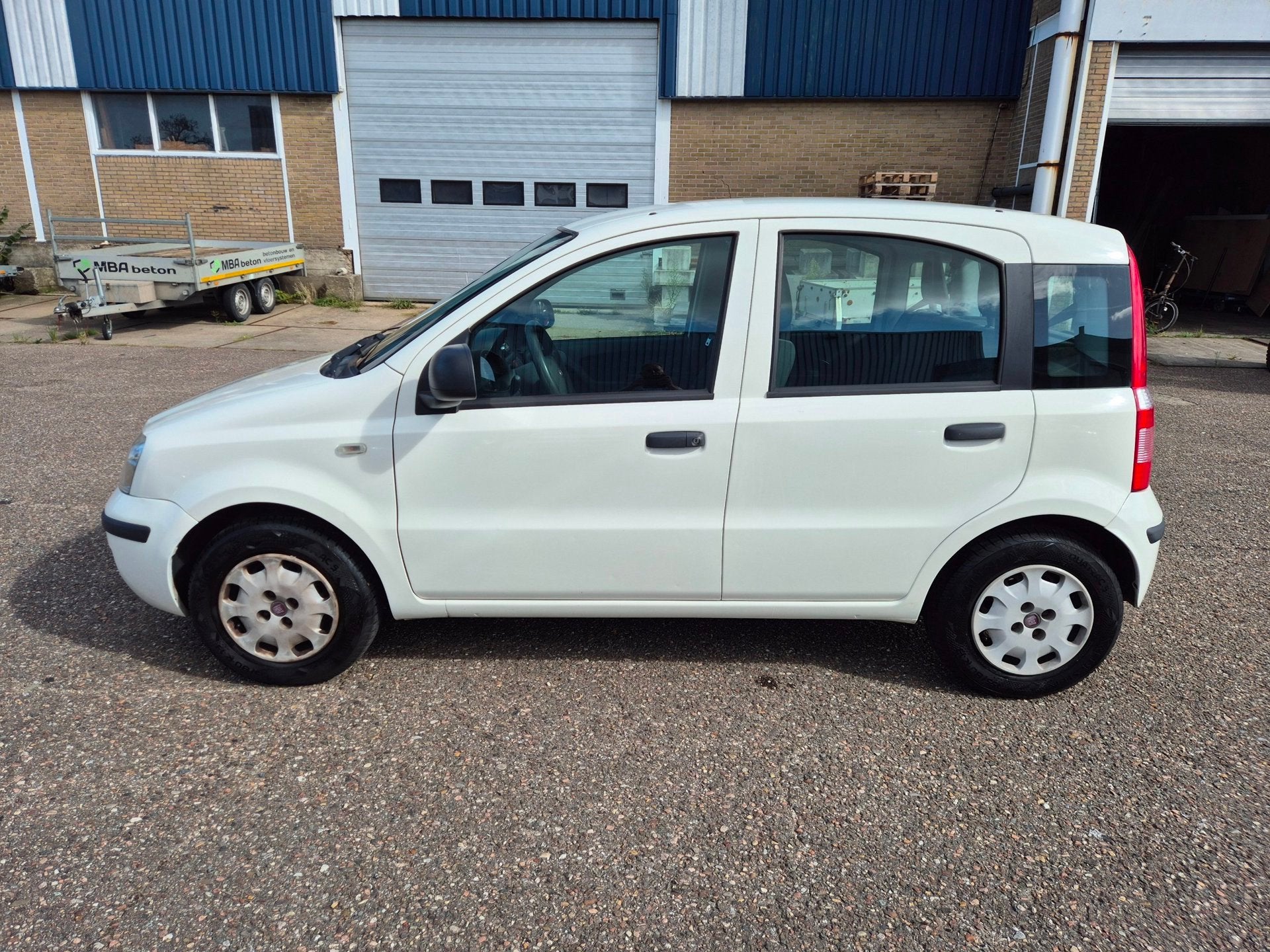 Fiat Panda 1.2 Classic, apk tot 24-09-2027/ zeer zuinig, Euro 5, Stof, Gebruikt, Wit