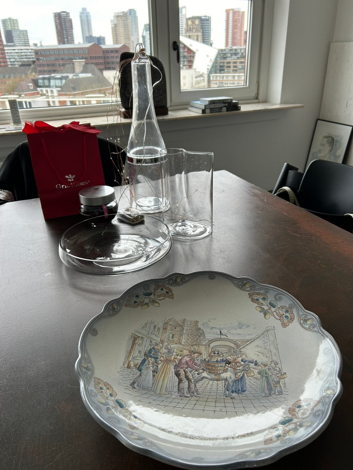 Schitterende grote Gimborn schaal, Ophalen of Verzenden