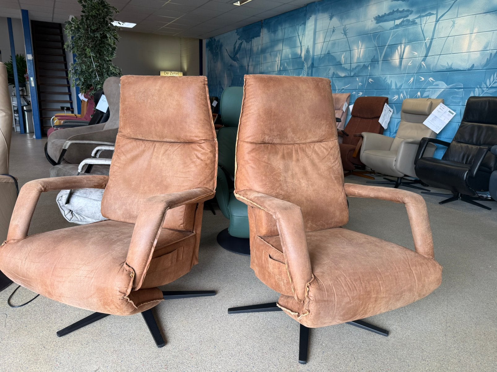 Chill line set relaxfauteuils relax stoelen, 75 tot 100 cm, Ophalen of Verzenden, Zo goed als nieuw, 50 tot 75 cm