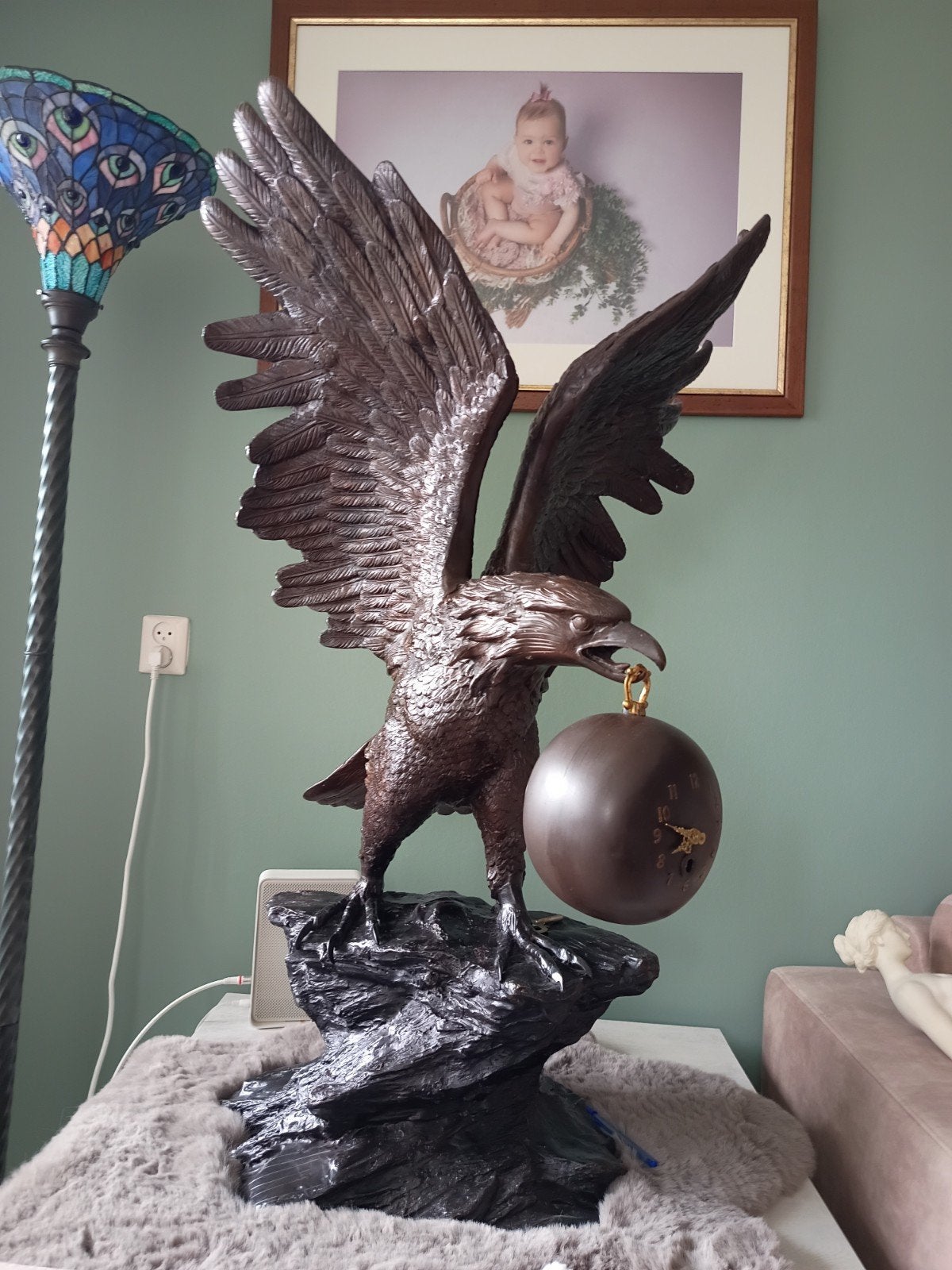 te koop super mooie bronzen grote adelaar XXL, Antiek en Kunst, Ophalen