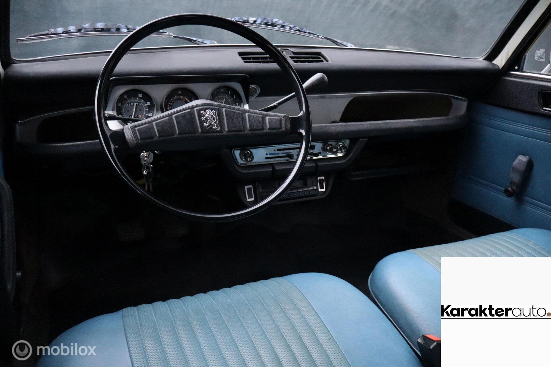 Peugeot 304 1.3 GL Break | mooie oldtimer in originele staat, Auto's, Blauw, Handgeschakeld, Radio, Blauw