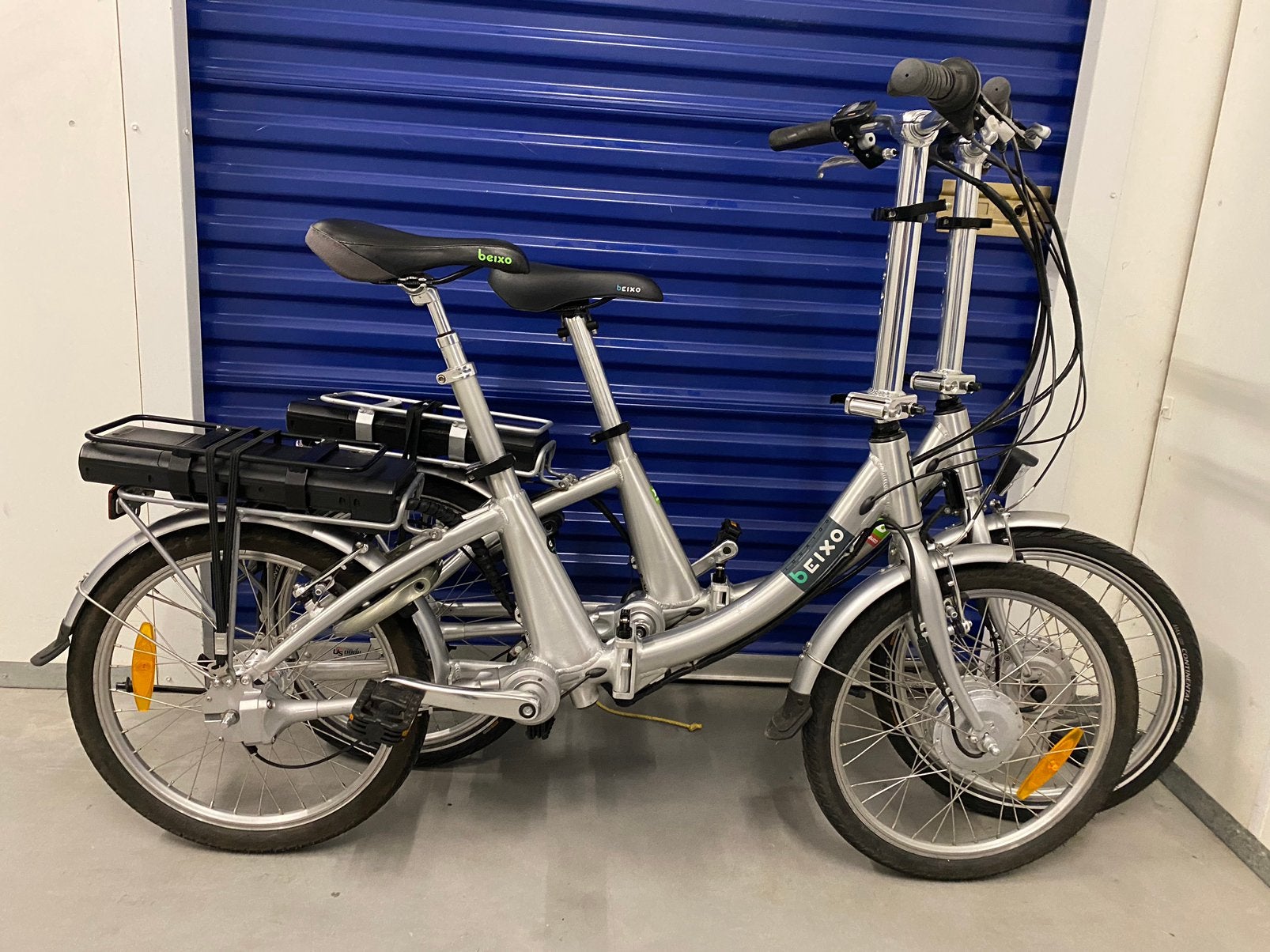 Beixo elelktrische vouwfietsen (Als nieuw), Ophalen, Versnellingen, Zo goed als nieuw, Totaal opvouwbaar