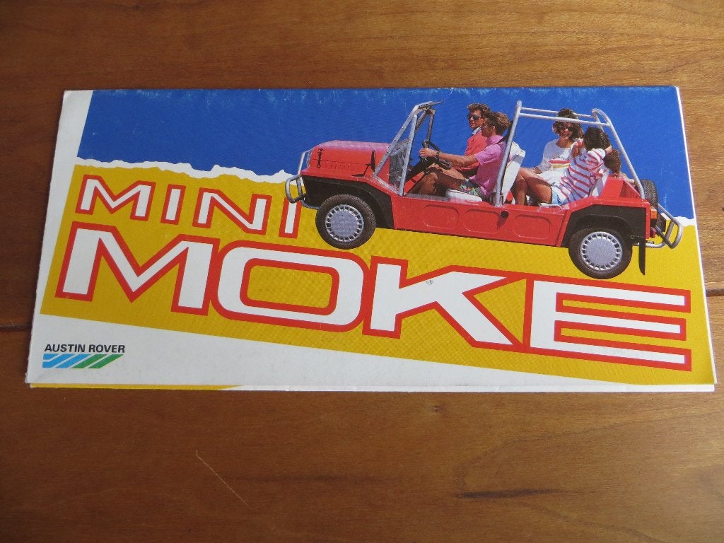 Folder Austin Rover Mini Moke, Austin Rover, Ophalen of Verzenden, Zo goed als nieuw, Overige merken