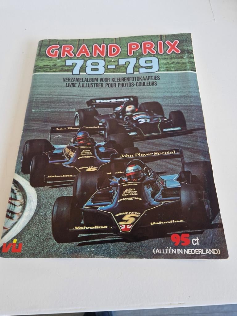 Grand Prix 1978 - 1979 verzamel album, Ophalen of Verzenden, Auto's
