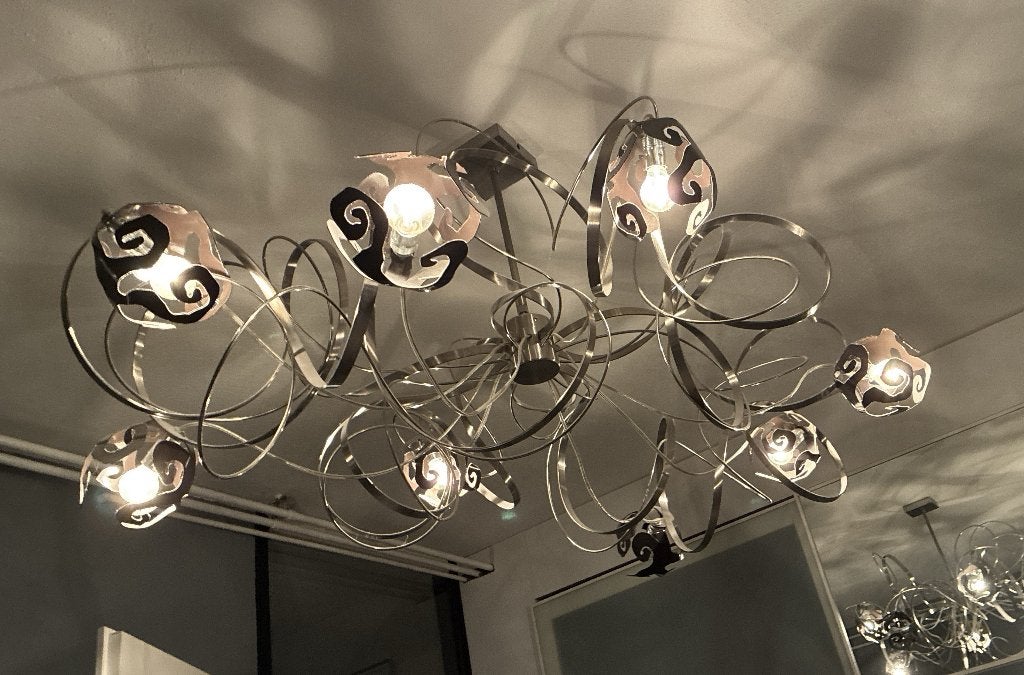 Design Hanglamp Udine, Ophalen of Verzenden, Gebruikt, Metaal