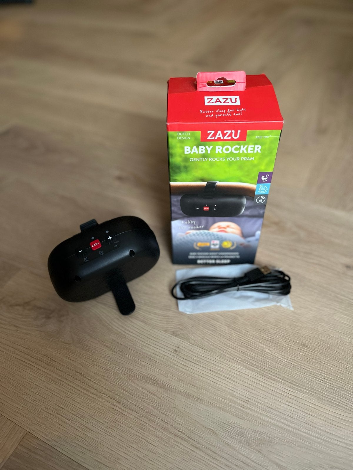 ZAZU Baby Rocker, Ophalen, Zo goed als nieuw, Kinderwagen, Overige merken