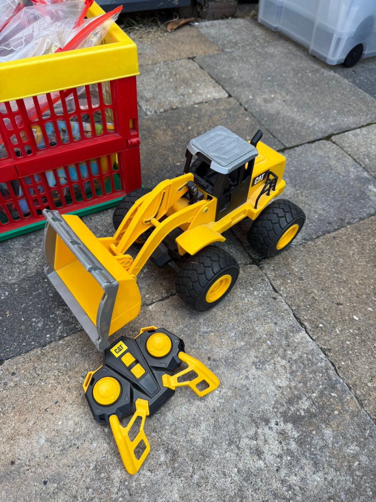 Afstandbestuurbare Bulldozer, Ophalen, Gebruikt, Afstandsbediening