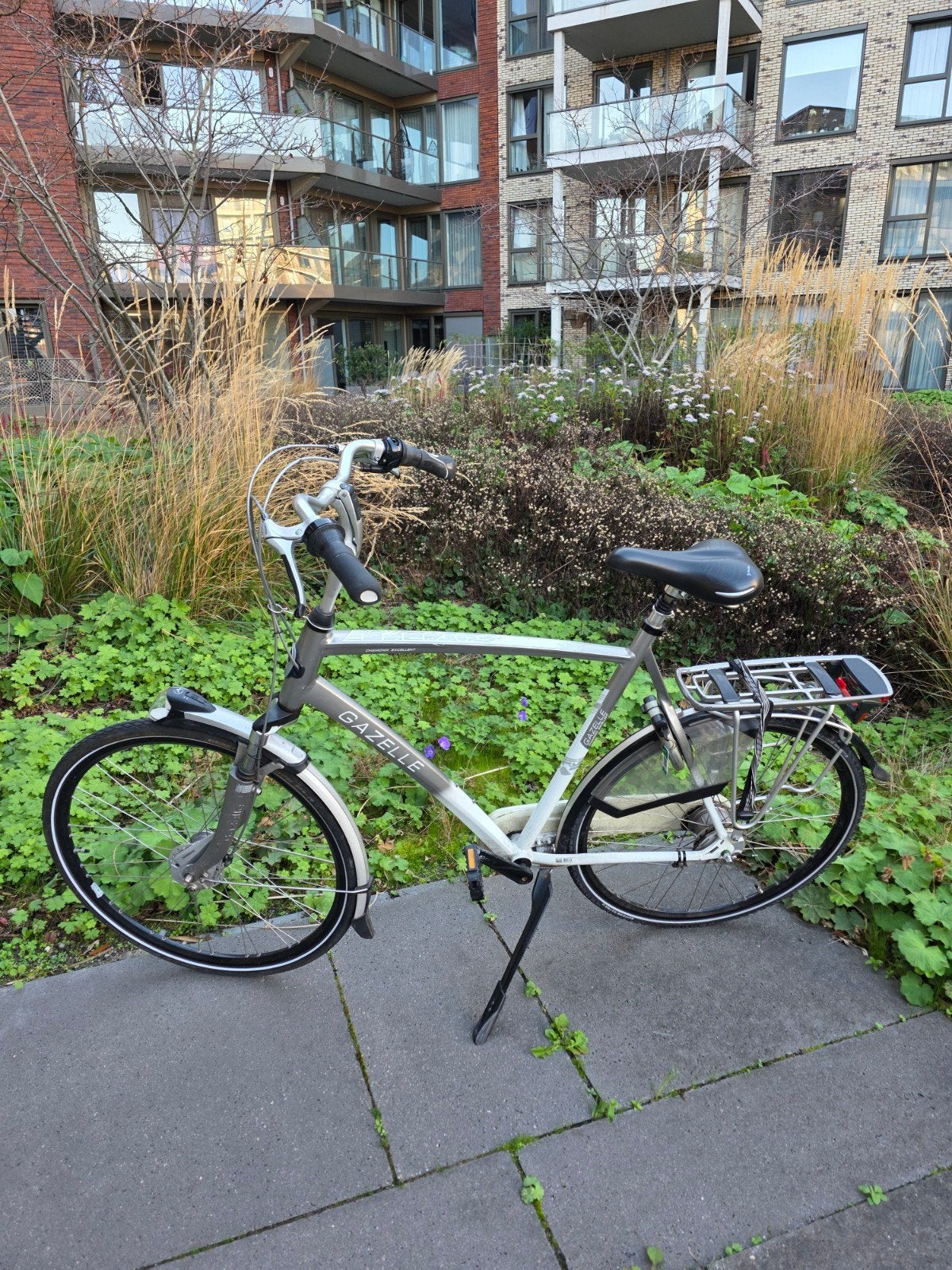 Gazelle Chamonix Excellent herenfiets 65cm, 8 versnellingen, Ophalen, Versnellingen, Zo goed als nieuw, 65 cm of meer