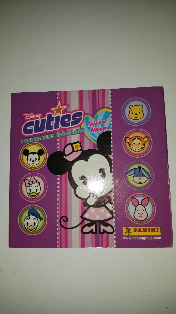 Compleet panini album Disney Cuties, Verzamelen, Ophalen, Gebruikt, Overige typen