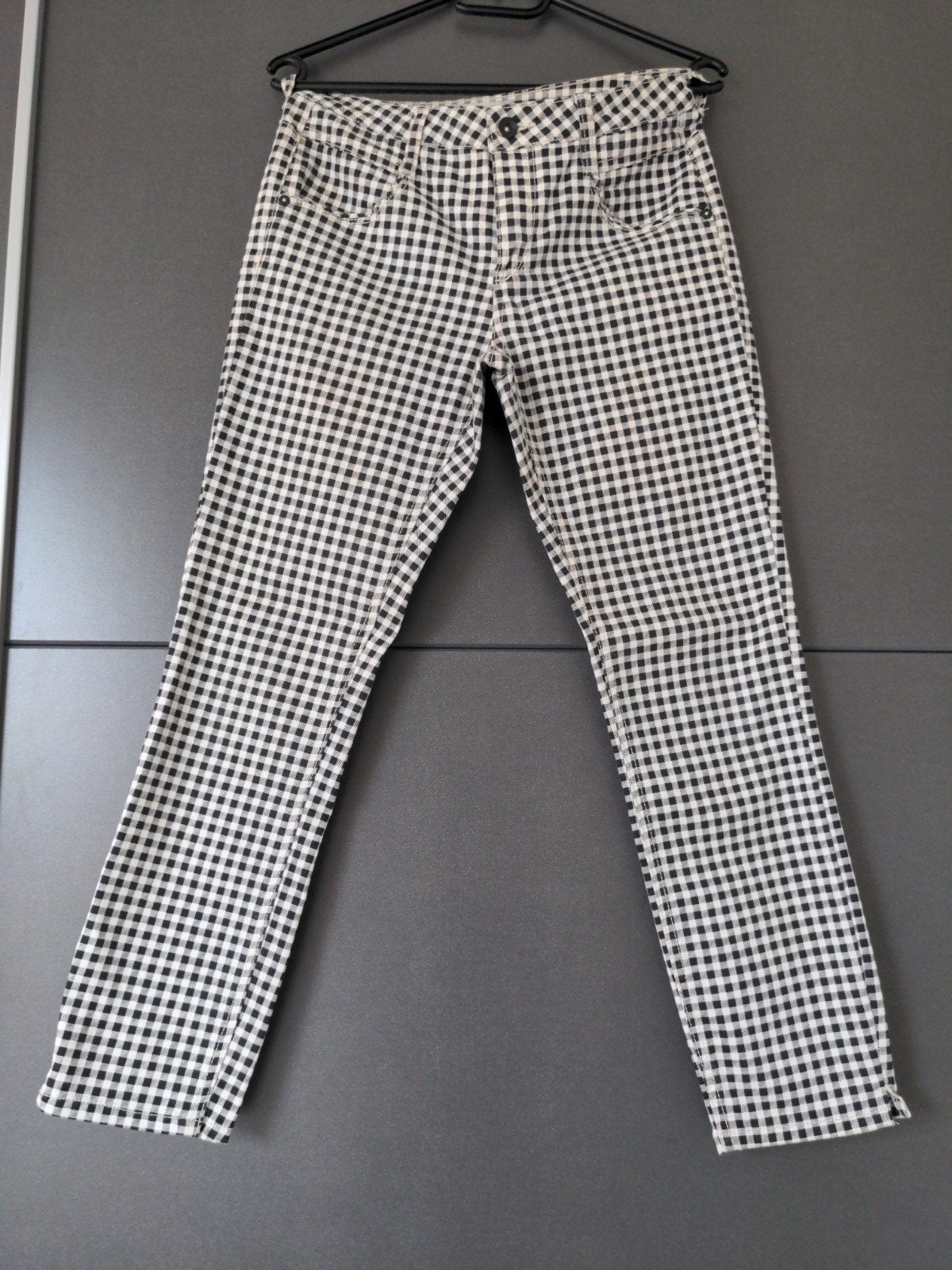 Red Button zwart/creme broek maat 36, Zwart, Ophalen of Verzenden, Zo goed als nieuw, Maat 36 (S)