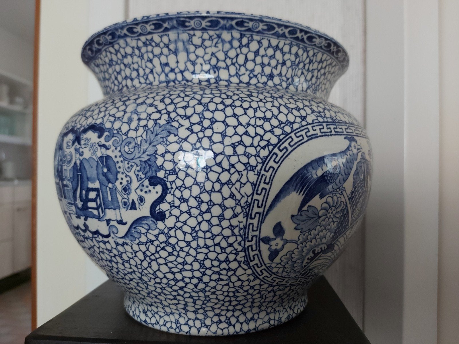 Vintage jaar 1913 - William Adams - Blauw en Wit China, Antiek en Kunst, Ophalen