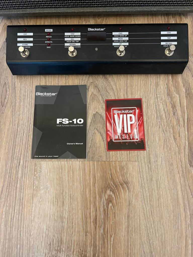 Blackstar FS-10 multifunctionele voetschakelaar, Muziek en Instrumenten, Effecten, Ophalen, Gebruikt, Overige typen