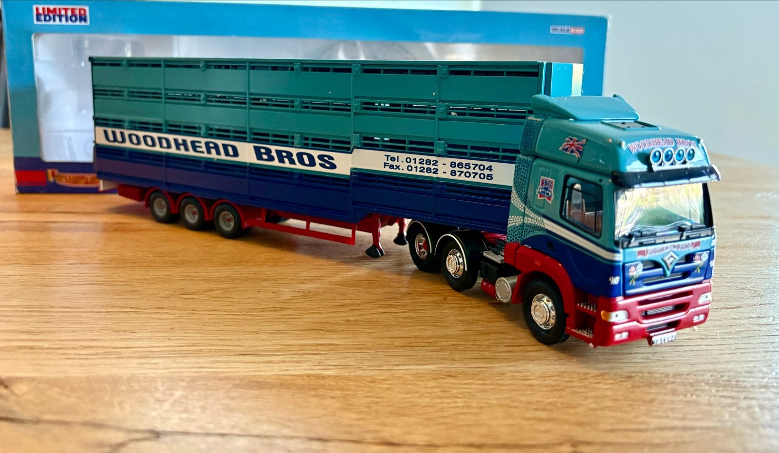 Corgi Limited Edition Woodhead Bros Vrachtwagen Model, Ophalen of Verzenden, Zo goed als nieuw, Bus of Vrachtwagen