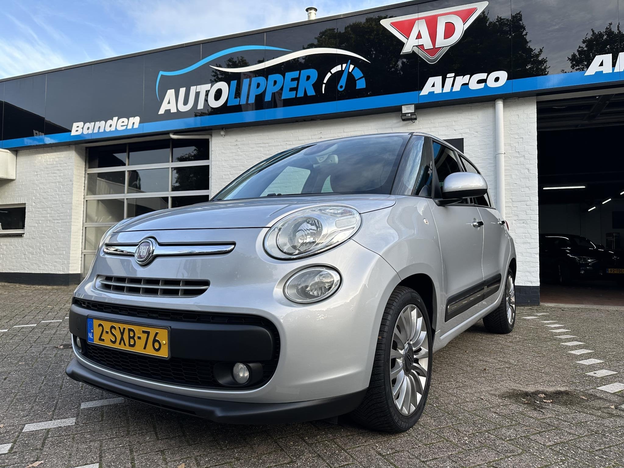 Fiat 500 L 0.9 TwinAir Easy /Nieuwe apk bij aflevering/Airco, Auto's, Verwarmde buitenspiegels, Stof, Gebruikt, Euro 6