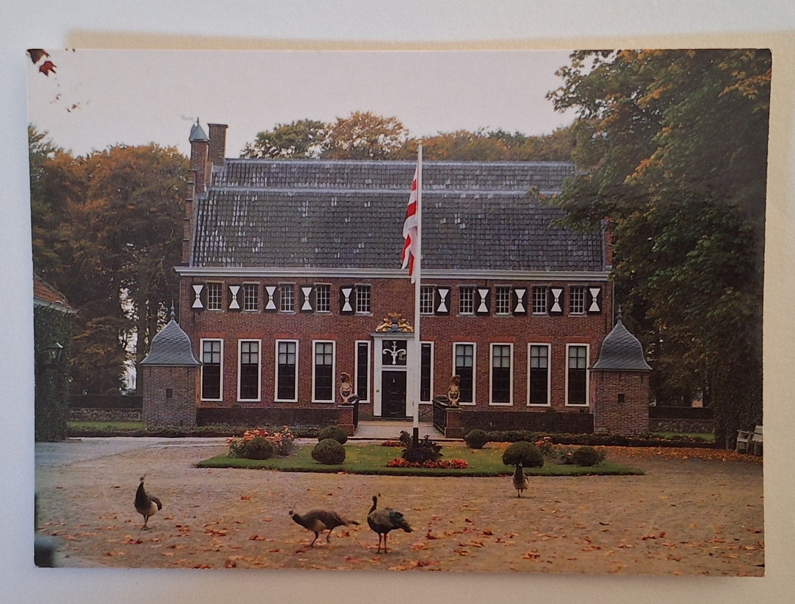 Oude Ansichtkaart Menkemaborg Uithuizen (Gn) - Gelopen, Verzamelen, Ophalen of Verzenden, 1980 tot heden, Gelopen, Groningen
