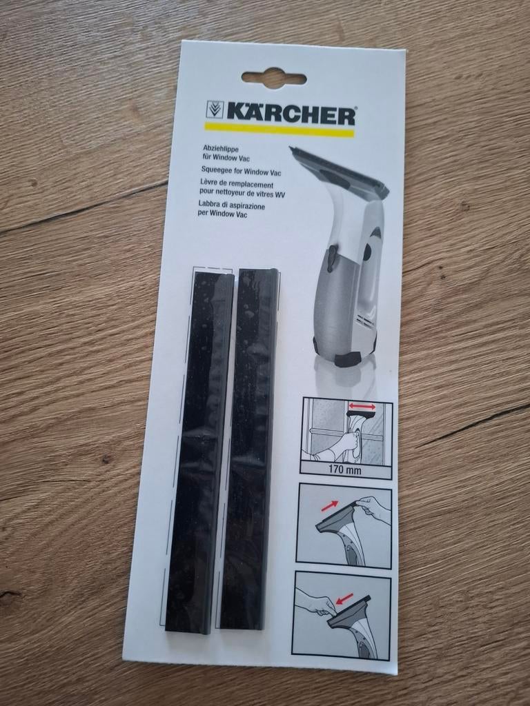 Kärcher zuigstrips voor window vac, Ophalen of Verzenden