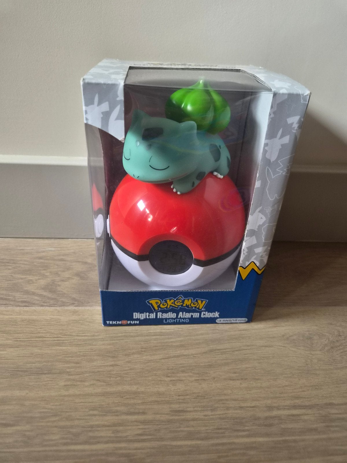 Pokemon Bulbasaur Digital Radio Wekker met LED-verlichting, Ophalen of Verzenden