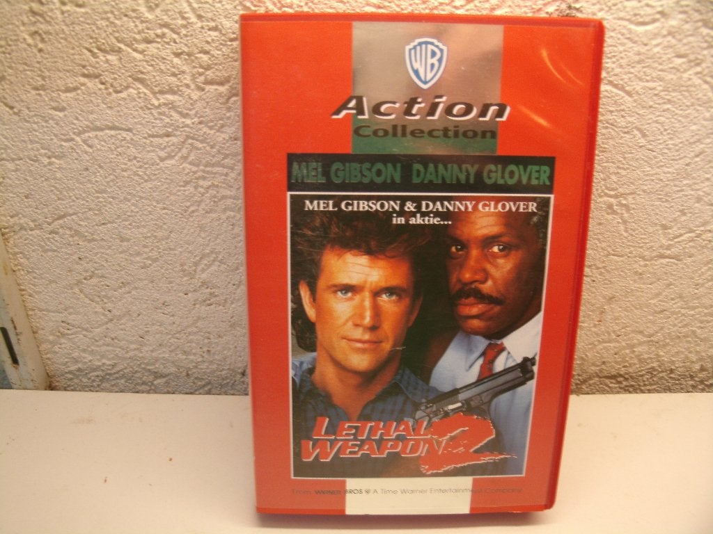 vhs 77b lethal weapon 2, Cd's en Dvd's, VHS | Film, Alle leeftijden, Ophalen of Verzenden, Zo goed als nieuw, Actie en Avontuur