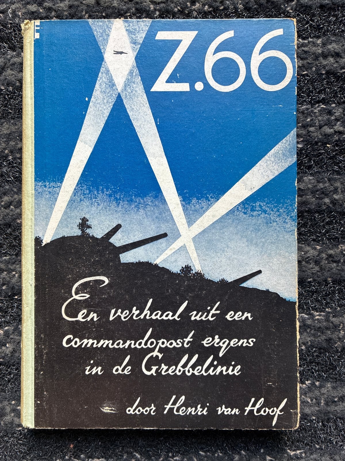 Z.66 - Commandepost ergens in de Grebbelinie, Ophalen of Verzenden, Tweede Wereldoorlog, Gelezen, Landmacht