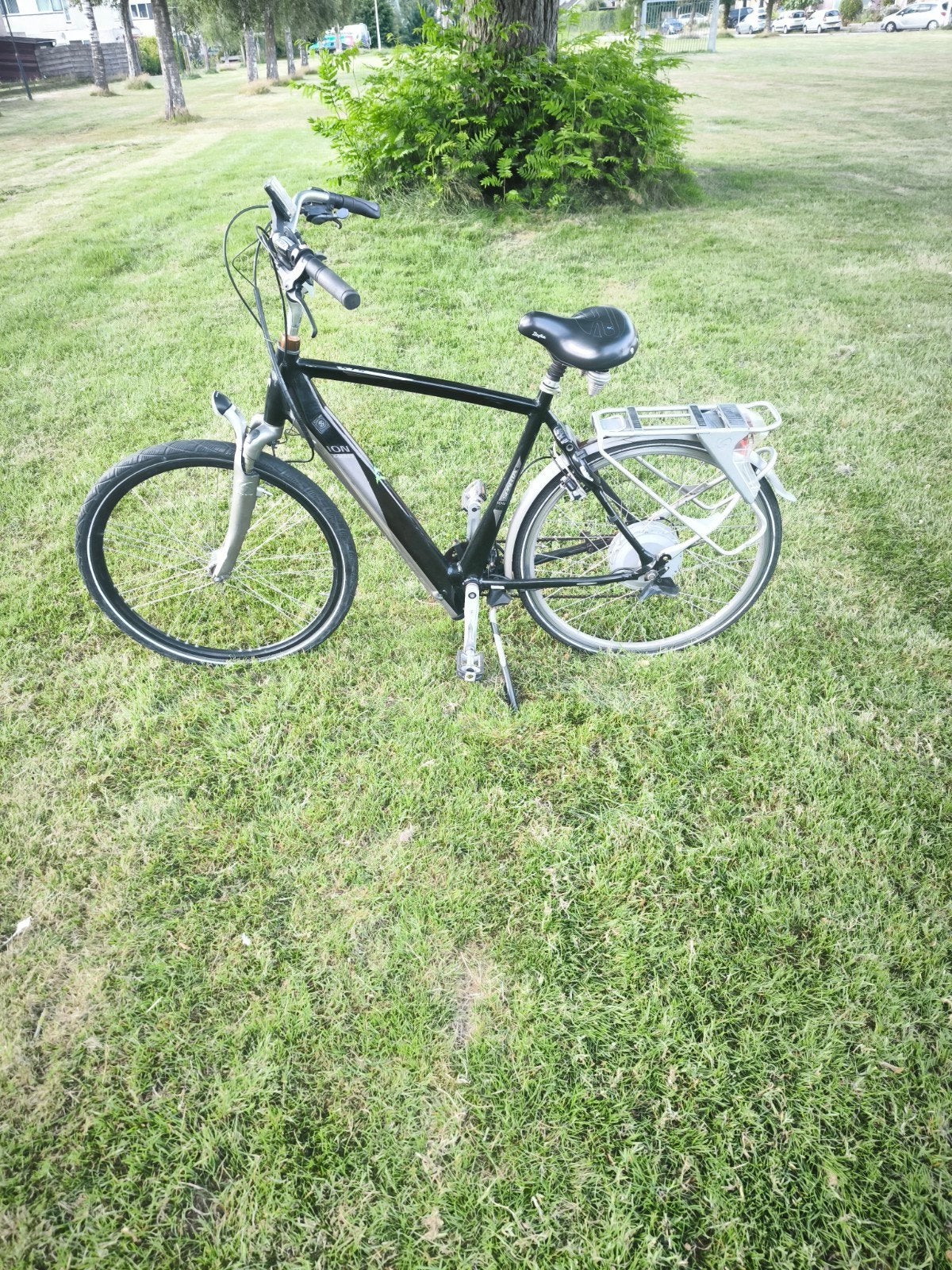 Heren elektrische fiets met sterk accu, Overige merken, Gebruikt, Velgrem, Versnellingen