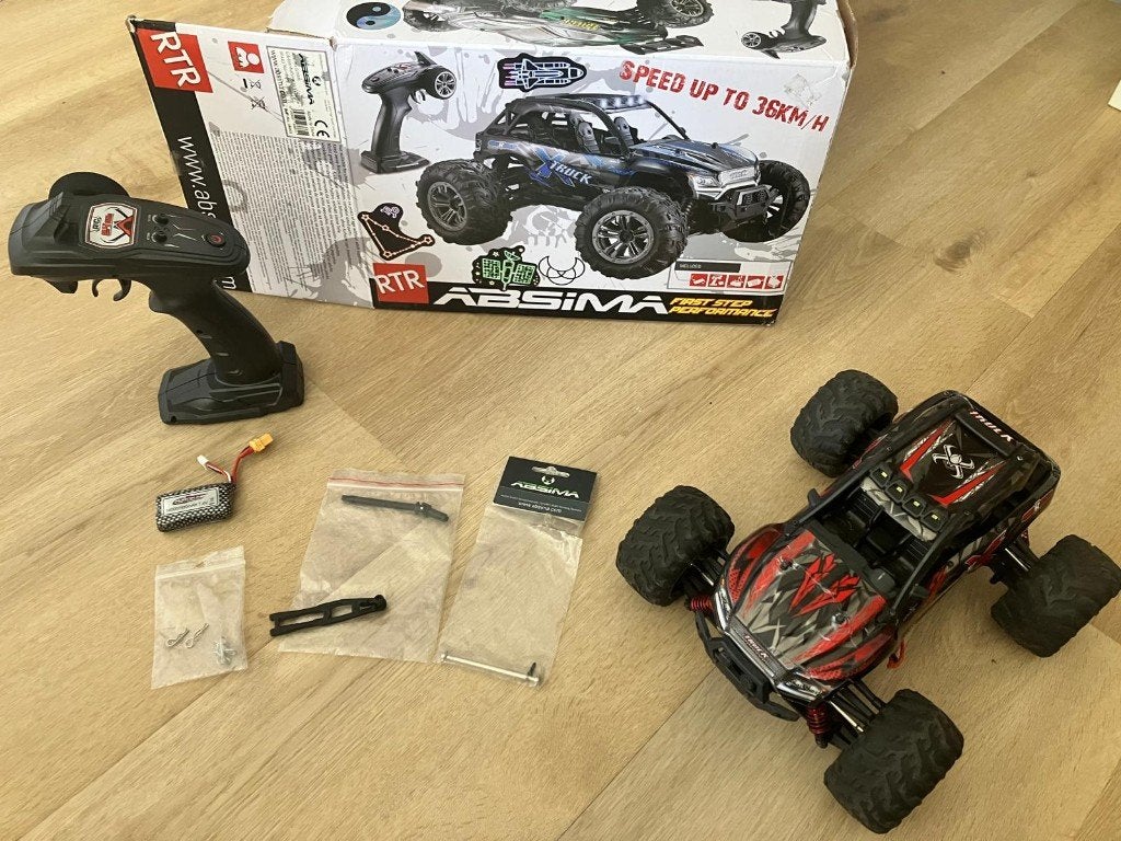 absima rc car / afstands bestuurbare auto, Elektro, Gebruikt, Ophalen of Verzenden, Schaal 1:16