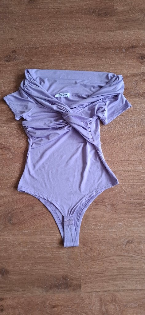 z.g.a.n. lila body zomertop in maat M merk By Swan, Maat 38/40 (M), Verzenden, Paars, Nieuw
