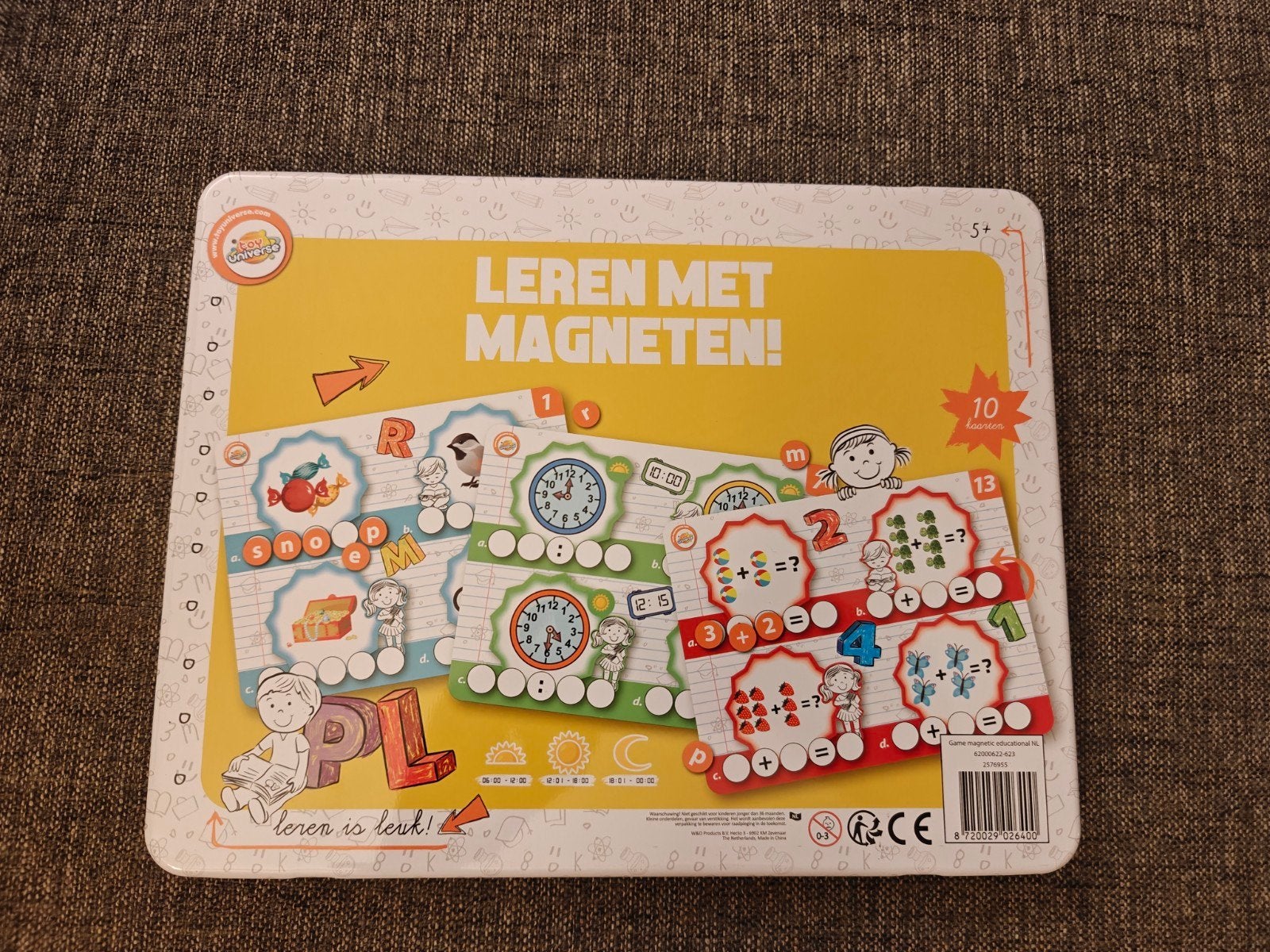 Leren met Magneten! Educatief spel voor kinderen, Ophalen of Verzenden, Zo goed als nieuw, Taal en Lezen