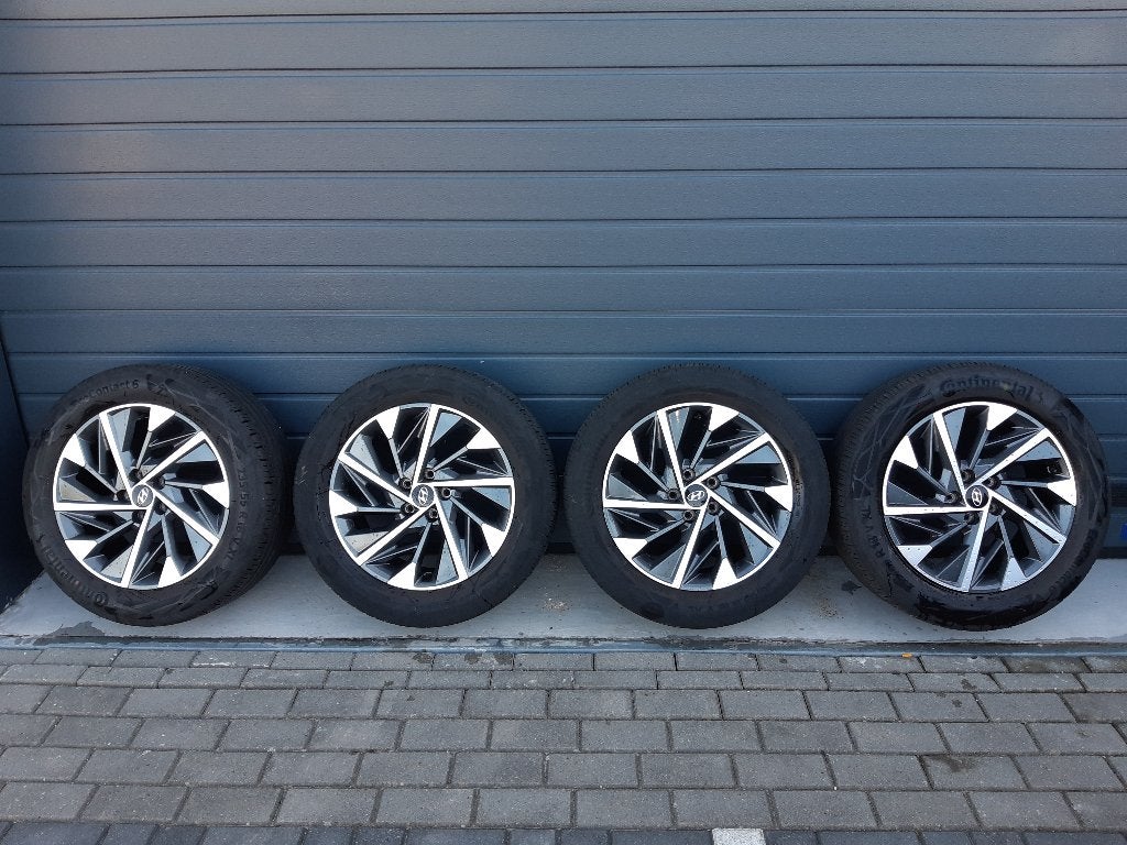 Banden en Velgen 235-55-R18 104V XL o.a. Hyundai, Kia, Mazda, Ophalen, 18 inch, Gebruikt, 235 mm