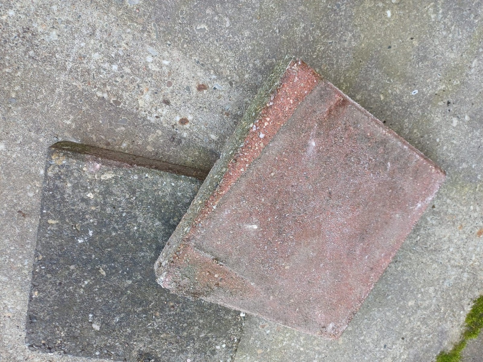 5 m2 terrastegels 30x30 cm, Ophalen, Gebruikt, Beton, Terrastegels