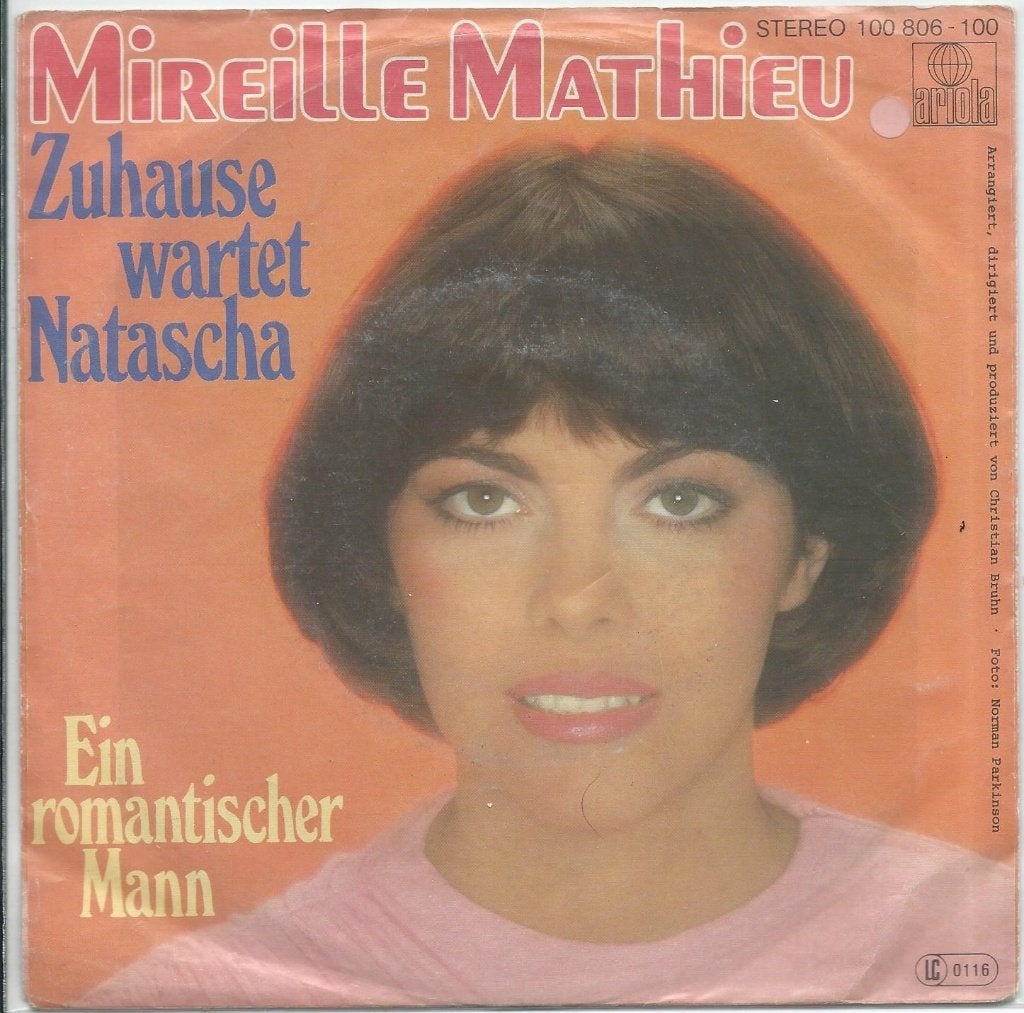 Vinyl Single Mireille Mathieu, Ophalen of Verzenden, Gebruikt, Pop