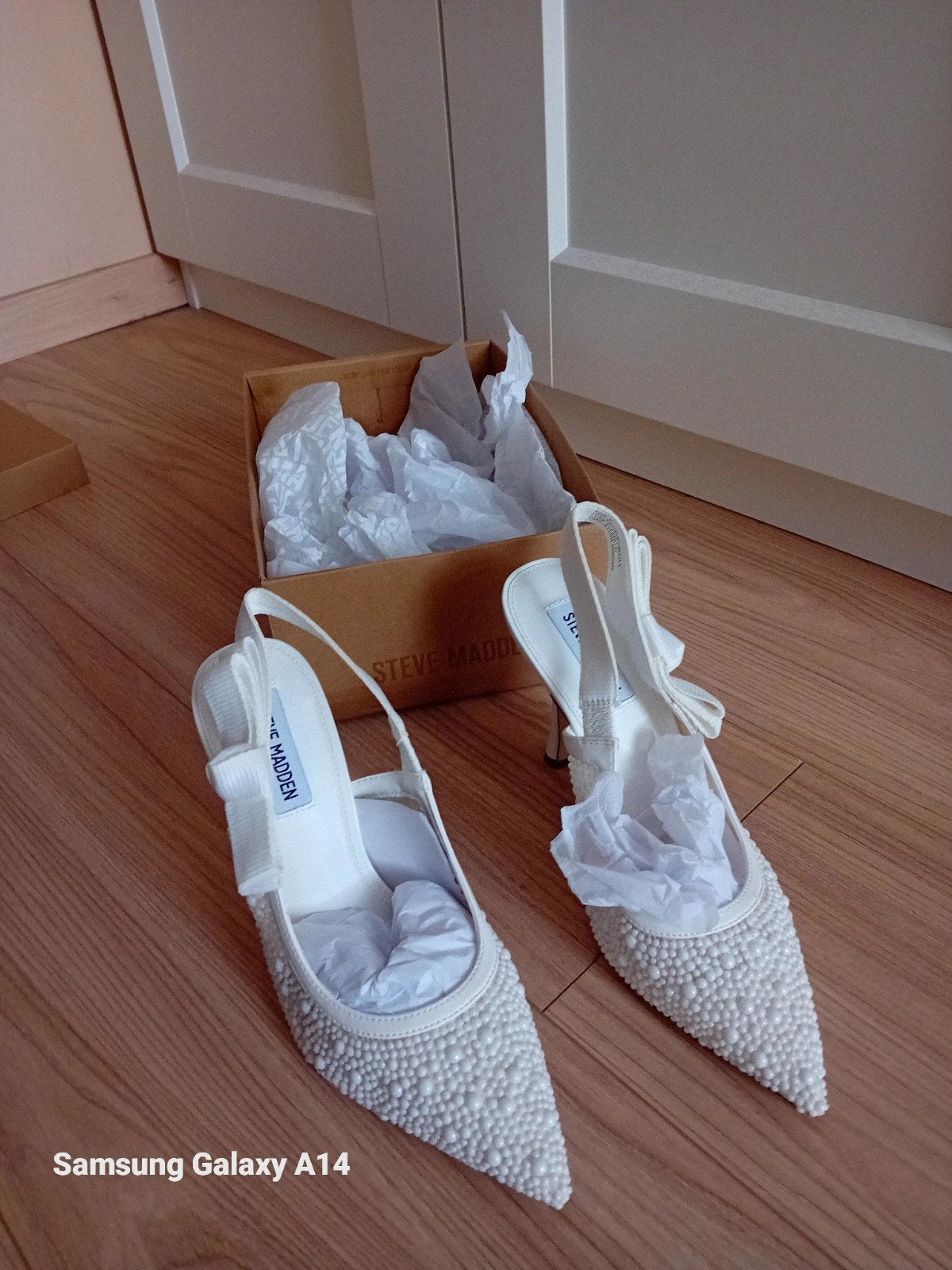 Pumps steve madden wit maat 37, Ophalen of Verzenden, Nieuw, Wit