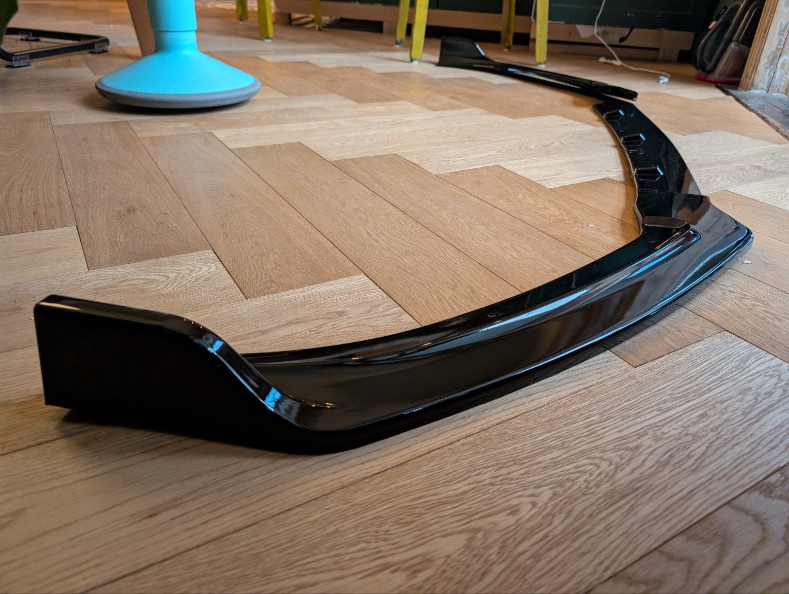 Front splitter diffuser Audi A6 (C7.5), Ophalen of Verzenden, Voor, Audi, Bumper