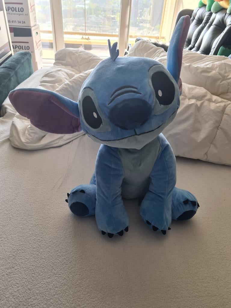 Grote Disney Stitch Knuffel, Disney, Disney, Overige typen, Blauw