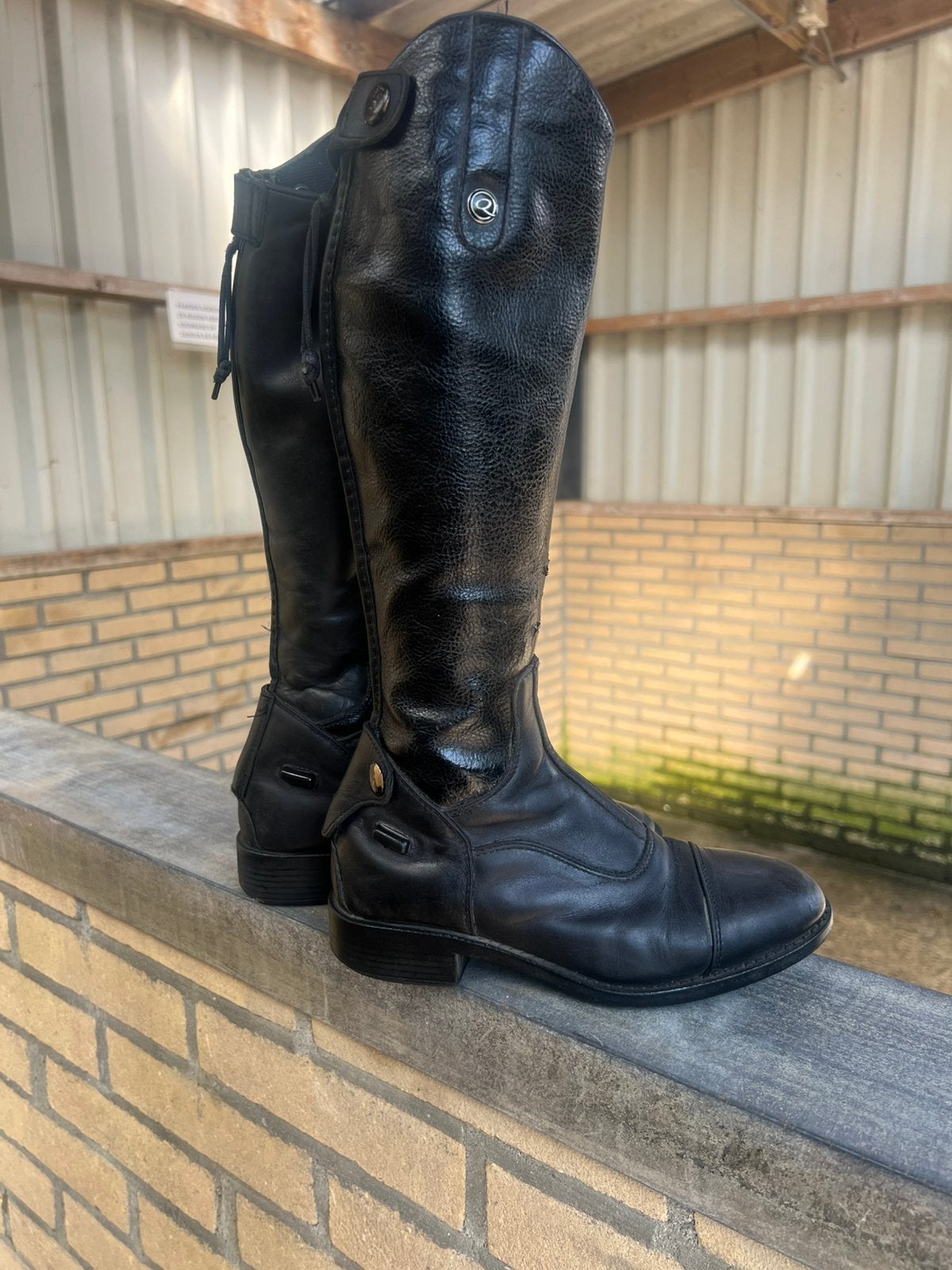 Paardrij laarzen maat 33, Dieren en Toebehoren, Paardrijkleding, Met stretch, Kinderen, Ophalen of Verzenden, Zo goed als nieuw