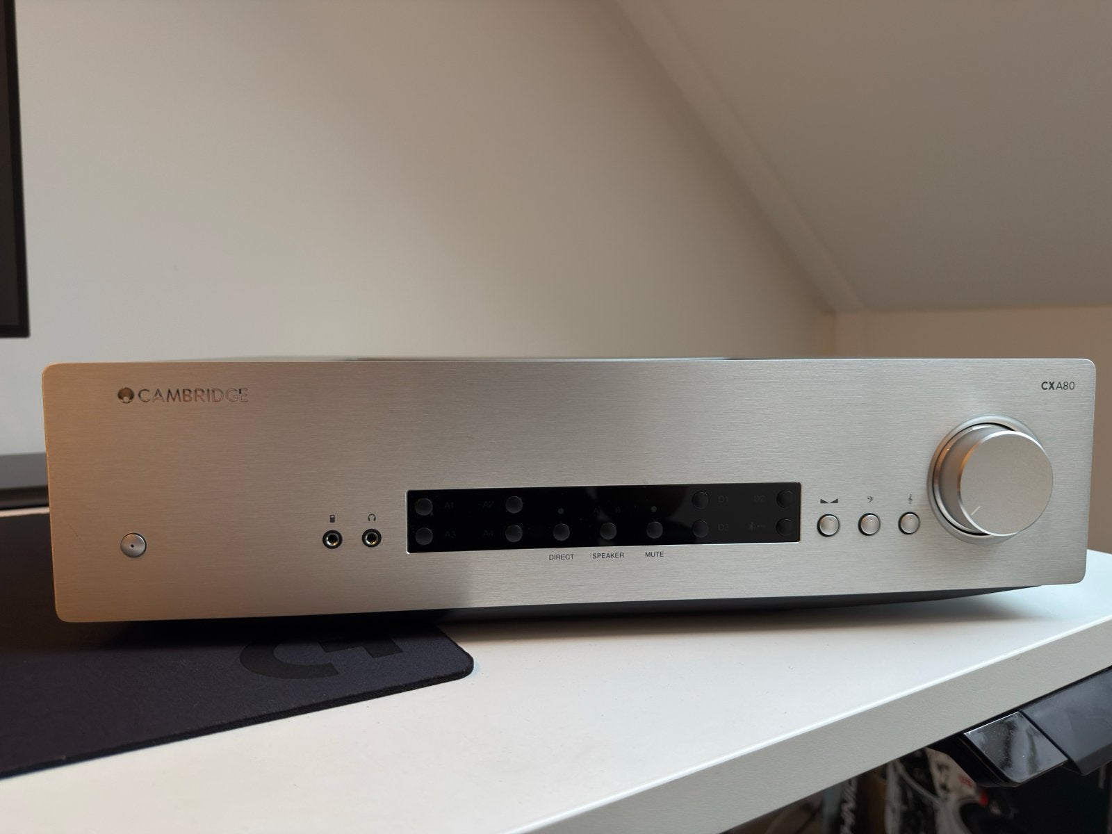 Cambridge Audio CXA80 geïntegreerde versterker, Zo goed als nieuw, 60 tot 120 watt, Stereo, Ophalen