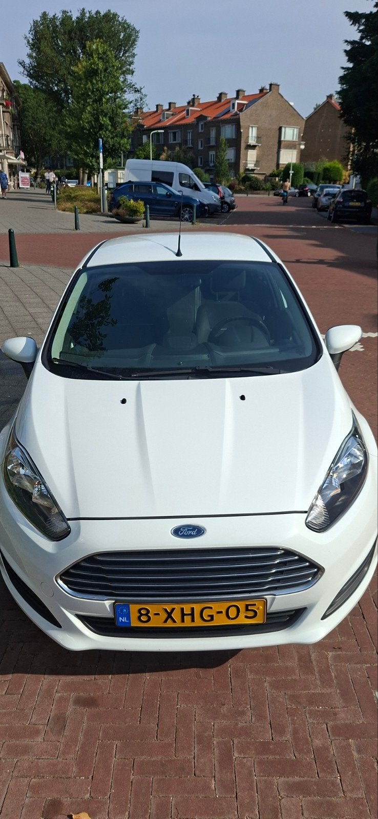 Ford Fiësta 1.0 65PK 5D S/S 2014 Wit, Auto's, 40 €/maand, 525 kg, Origineel Nederlands, Handgeschakeld