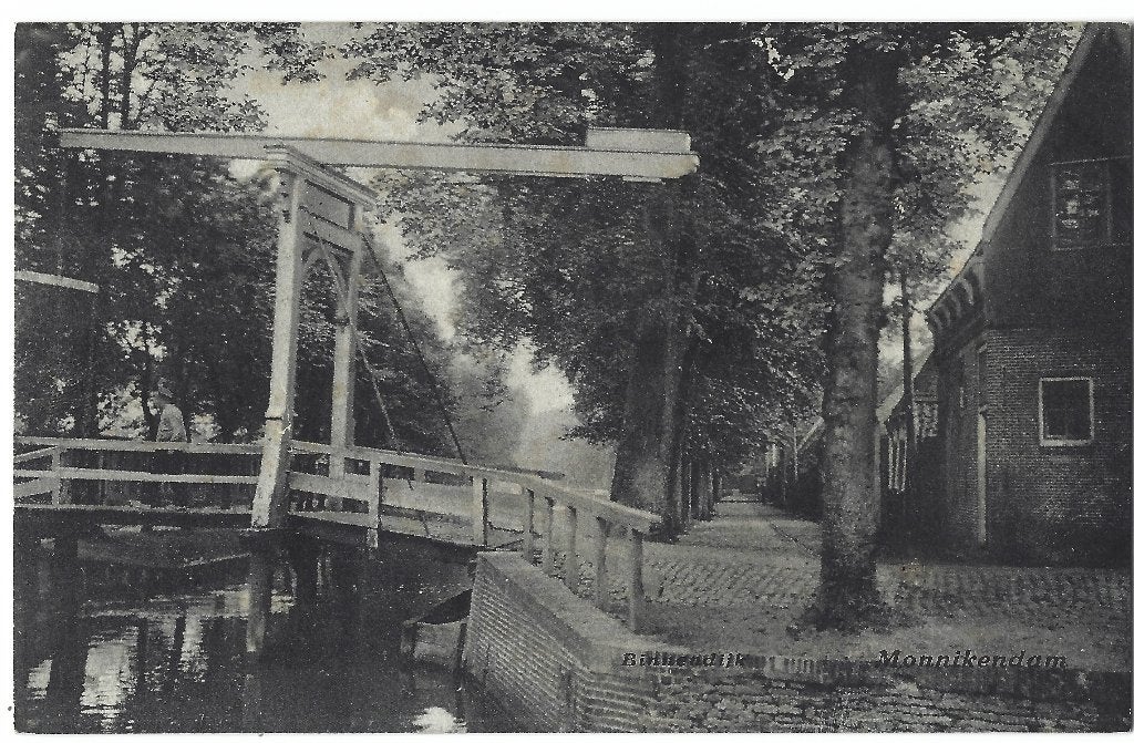 Monnickendam, Binnendijk, Verzenden, Voor 1920, Ongelopen, Noord-Holland
