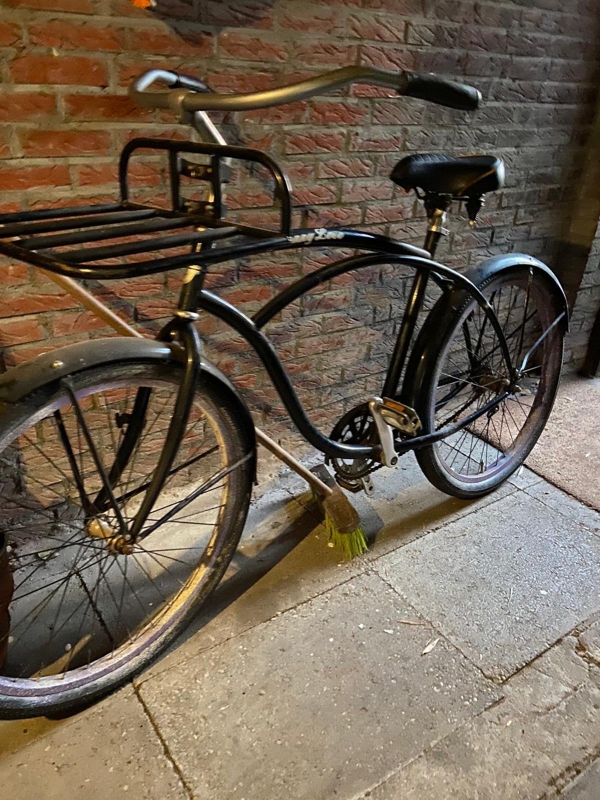 Johny Loco- Vintage stijl transportfiets