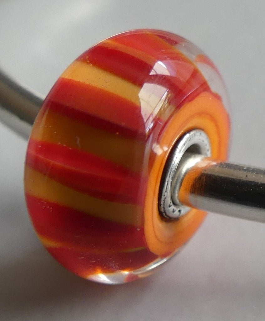 Trollbeads PERZIKSTREEP, Gebruikt, -, Verzenden, -