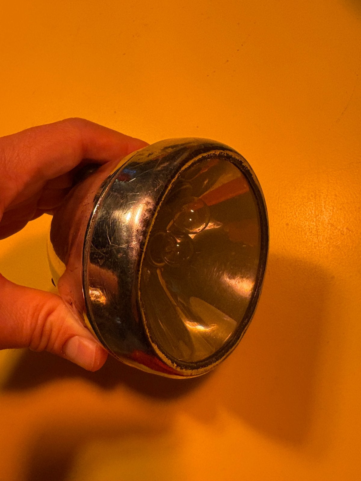 Vintage Philidyne fietslamp - Made in Belgium, Fietsen en Brommers, Ophalen of Verzenden, Gebruikt, Overig, Voorlicht